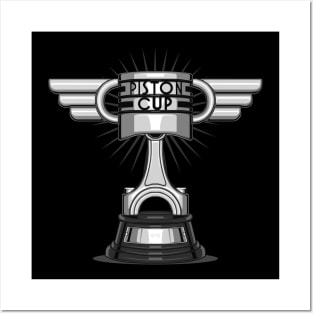 Cars Piston Cup (Silver) Posters and Art